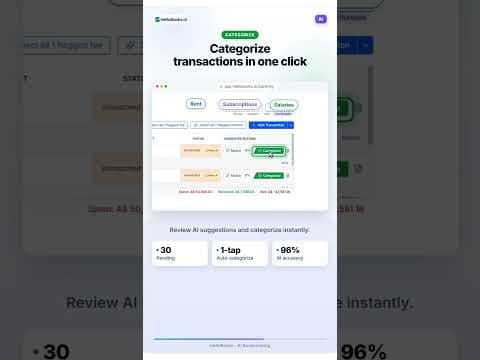 HelloBooks.ai — Your Complete Banking Overview in One Place