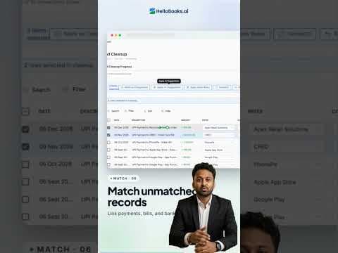 Bookkeeping Cleanups Made Simple with AI | HelloBooks.ai