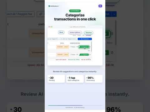 Hellobooks Banking Overview | Link Accounts, Import & Reconcile Transactions