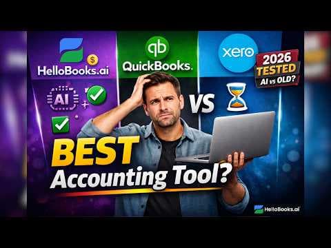 HelloBooks.ai vs QuickBooks vs Xero — Which to Choose in 2026