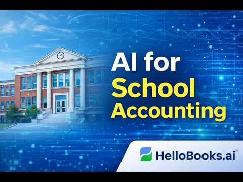 AI-Based Bookkeeping for Schools & Colleges | Smarter Finance Management