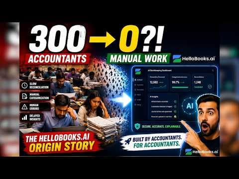 From 300 Accountants to Zero Manual Work — The HelloBooks ai Origin Story