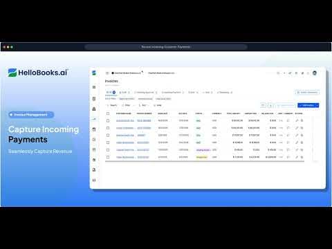 How to Record Incoming Payments in HelloBooks | Customer Payment Recording Tutorial