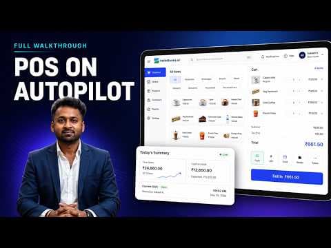 How to Set Up & Run POS in HelloBooks — Full Walkthrough