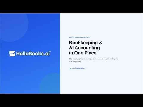 HelloBooks Full Demo — Complete Walkthrough for Indian Businesses