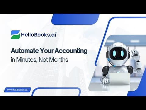 HelloBooks AI — Automate Your Accounting in Minutes, Not Months