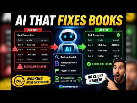 Agentic AI in Bookkeeping — When Your Software Doesn't Just Suggest — It Acts