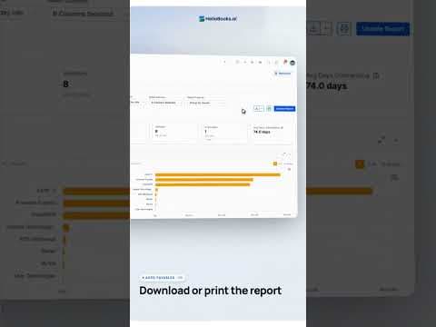 Aged Payables & Receivables Report in HelloBooks AI | Track Outstanding Payments