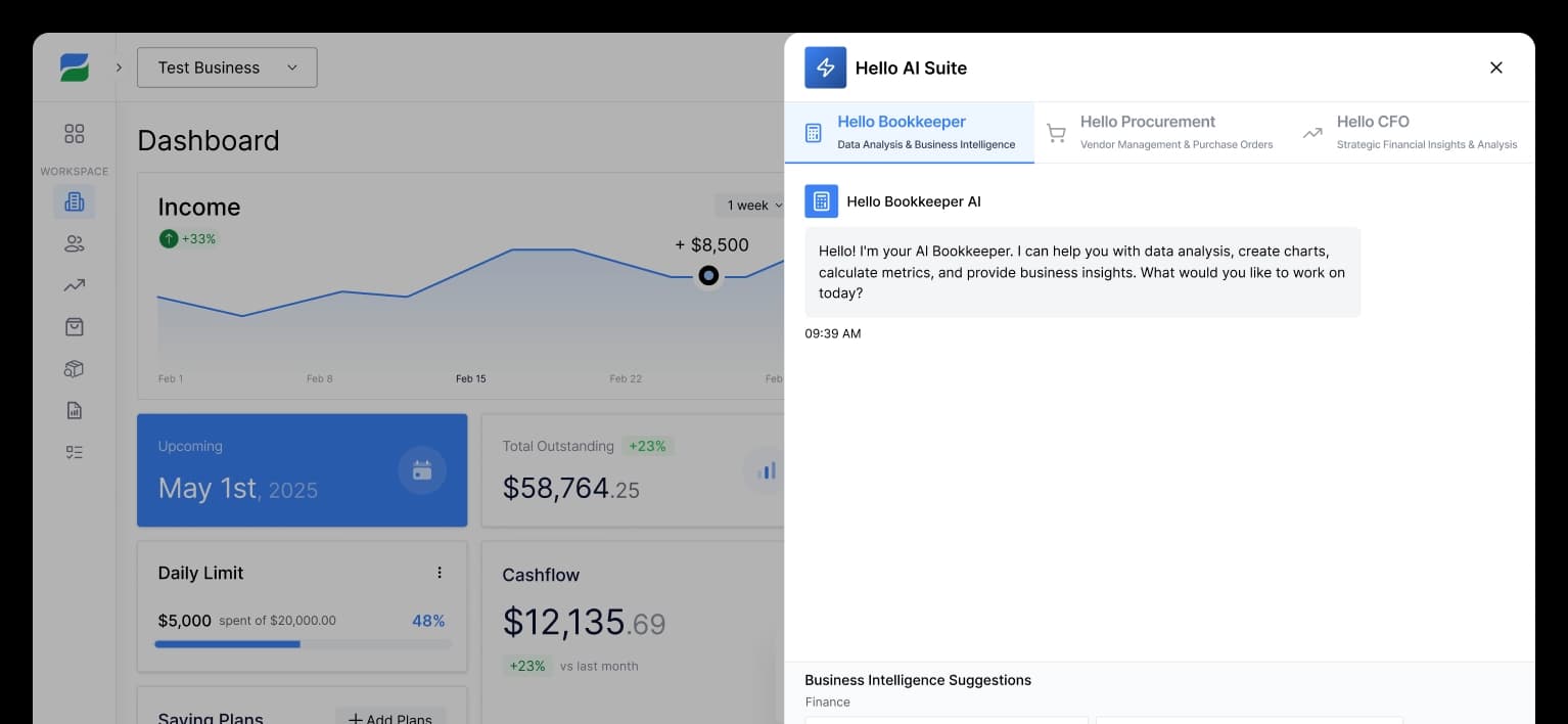 AI Chat Assistant Dashboard