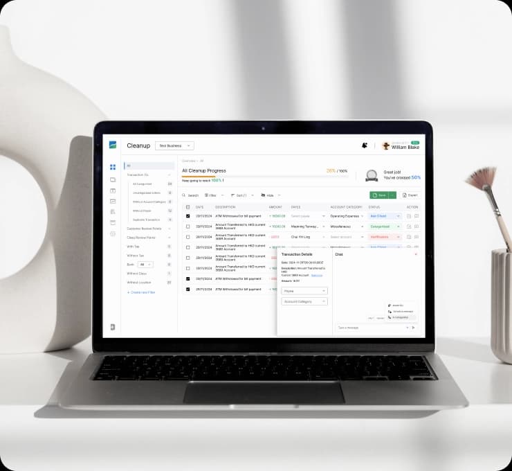 Laptop with dashboard