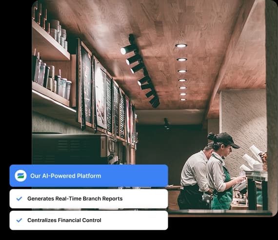 Franchise store interior