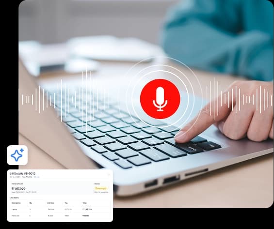 AI voice control interface