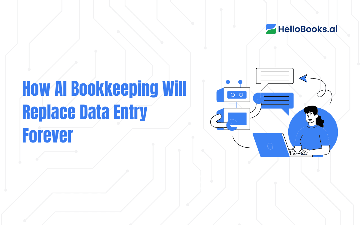 how ai bookkeeping will replace data entry