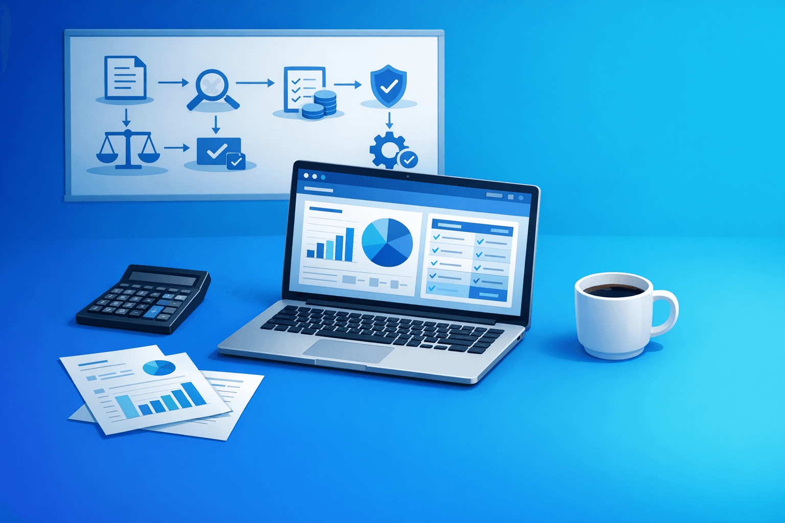 Cover: Account Reconciliation In An Online Accounting System. Account Reconciliation Best Practices. Practi