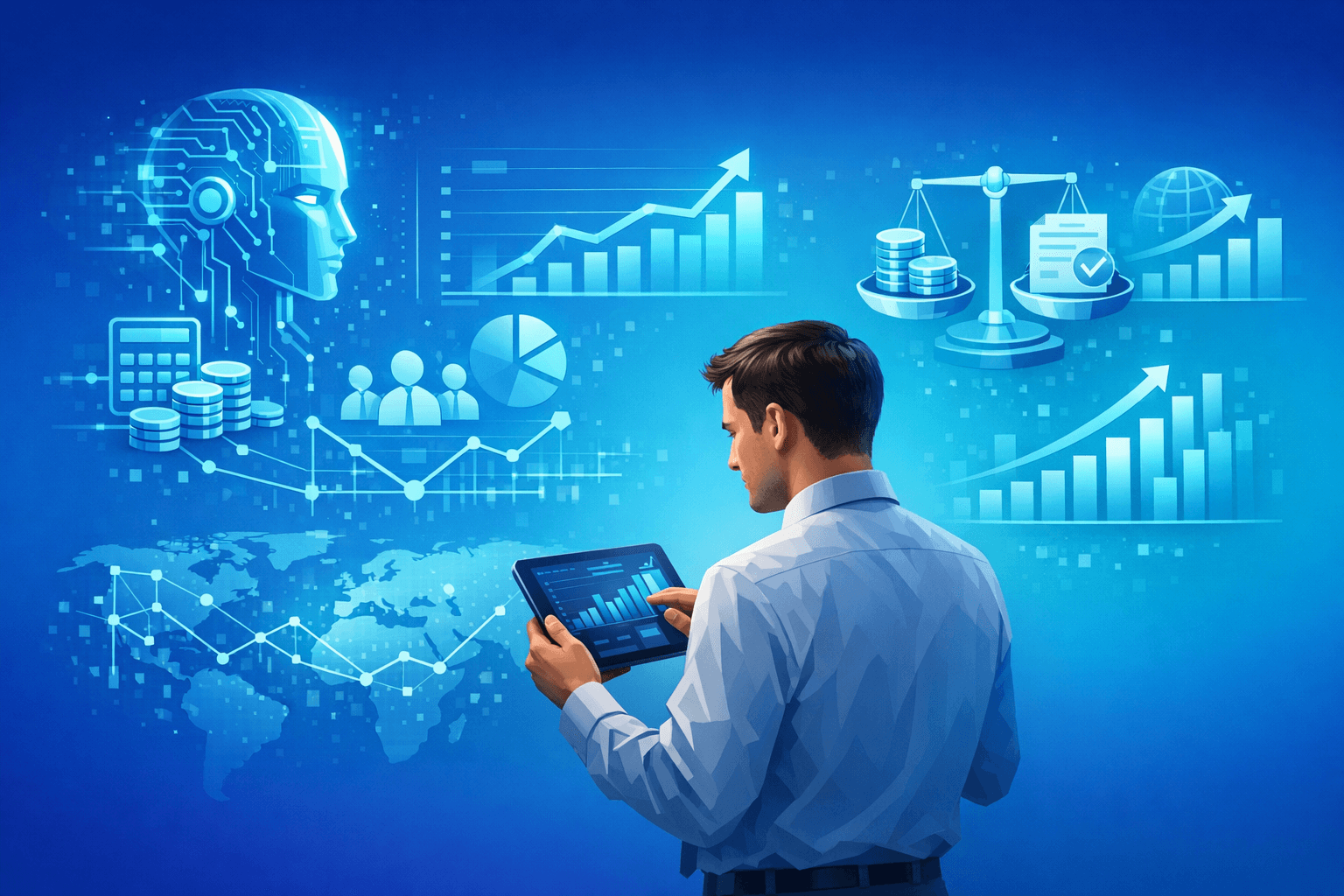 Cover: AI and the WEF Future of Jobs Report: What It Really Means for Accountants. AI and Future Jobs for A