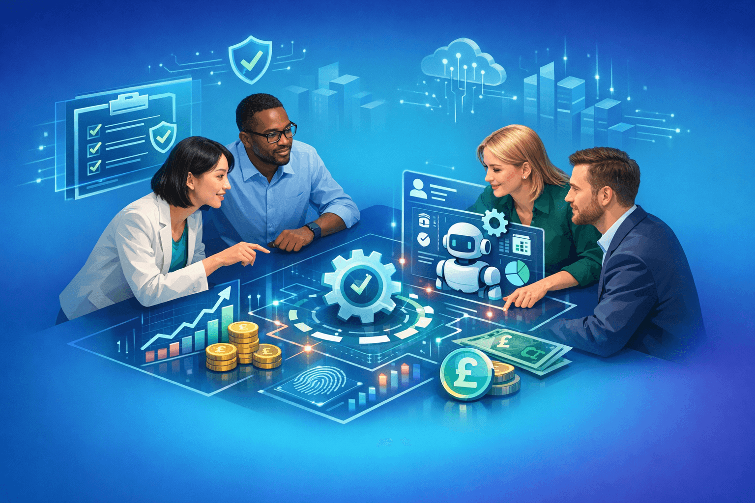 Cover: AI Payroll Automation for UK Businesses: What Accountants Need to Know. AI Payroll Automation Guide