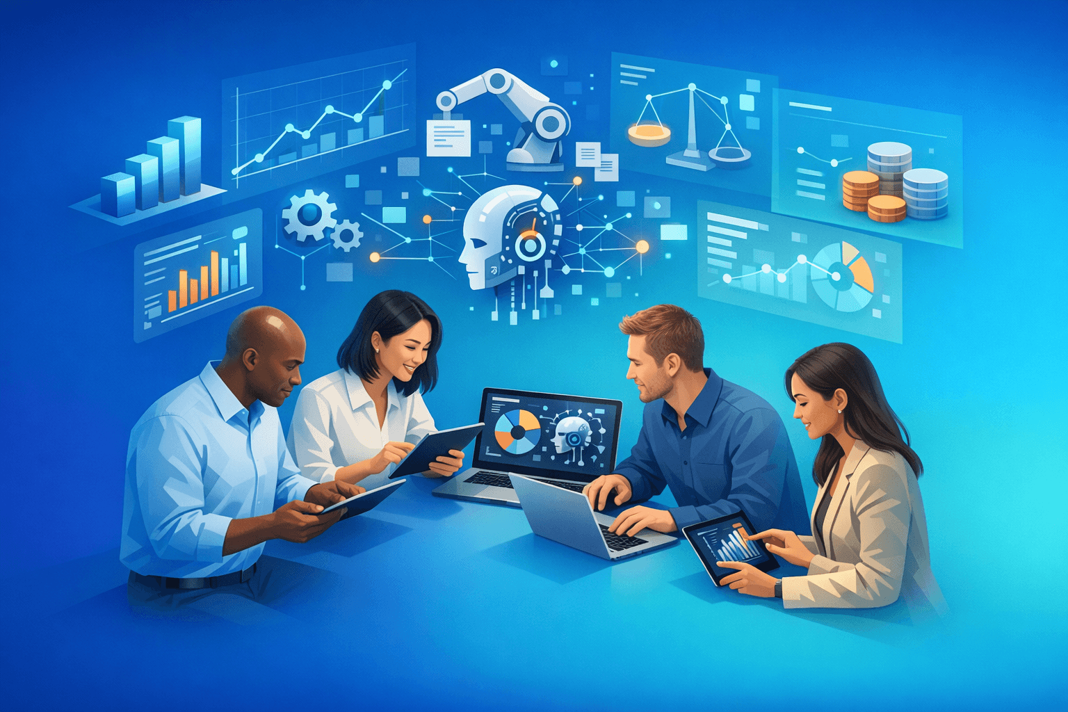 Cover: AI-powered expansion of accounting advisory services. AI Accounting Advisory Expansion. How AI expan