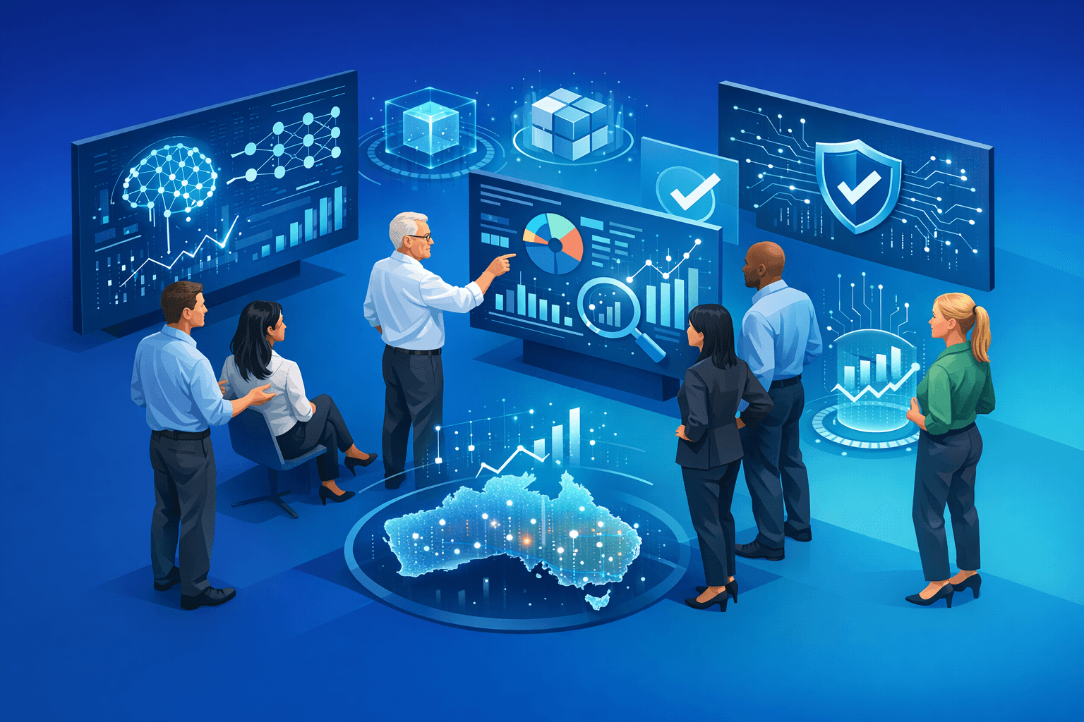 Cover: ATO and AI: How the Australian Tax Office is Using Artificial Intelligence. How Tax Authorities Use