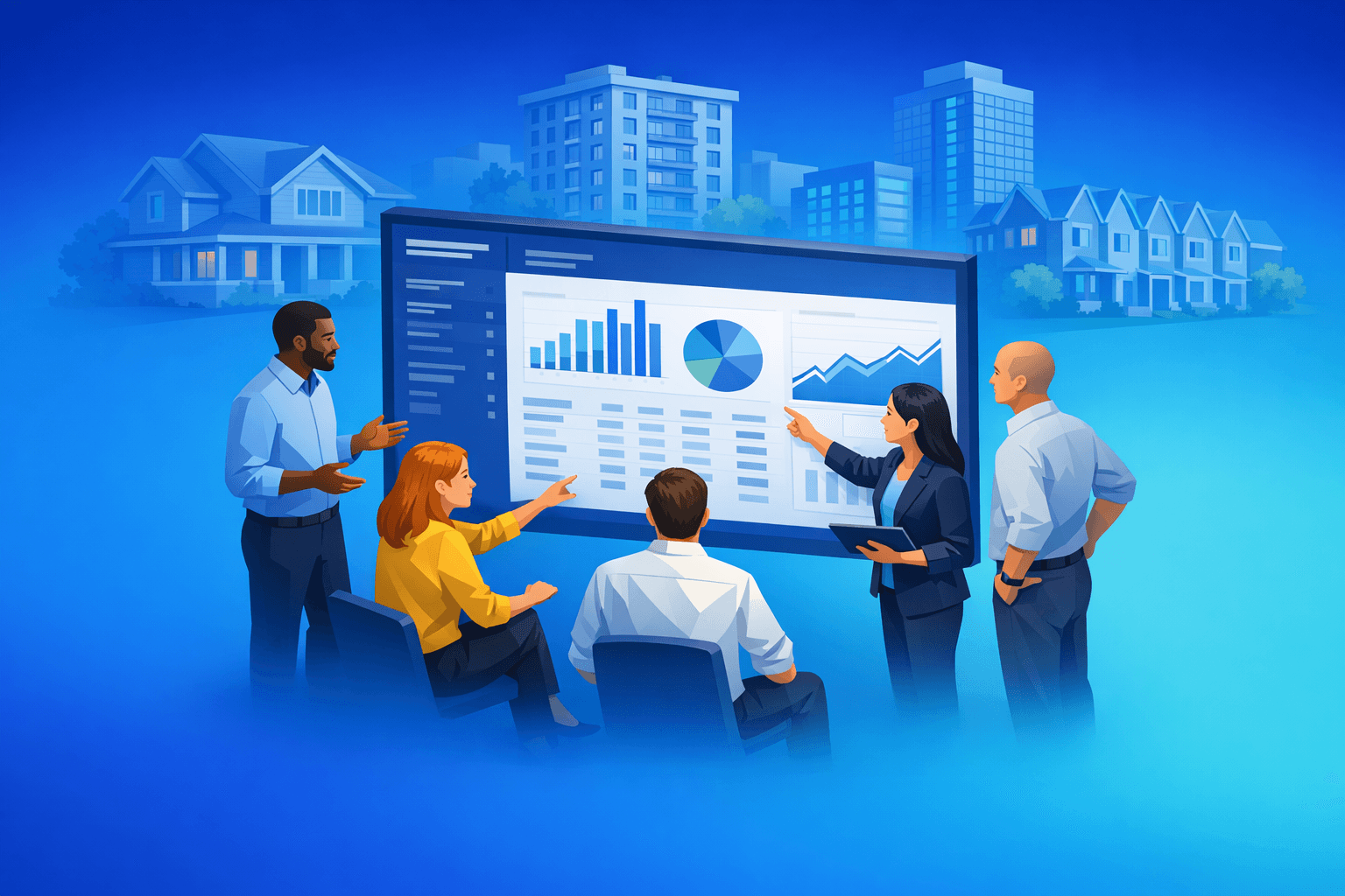 Cover: Centralized multi-property accounting for large rental portfolios. Centralized Multi-Property Accoun