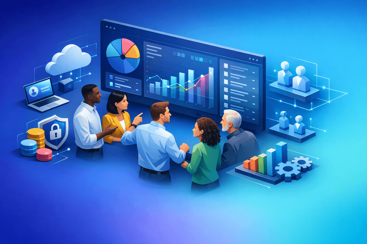 Cover: Consolidating teams and clients into one accounting platform. Consolidate Teams and Clients in Accou