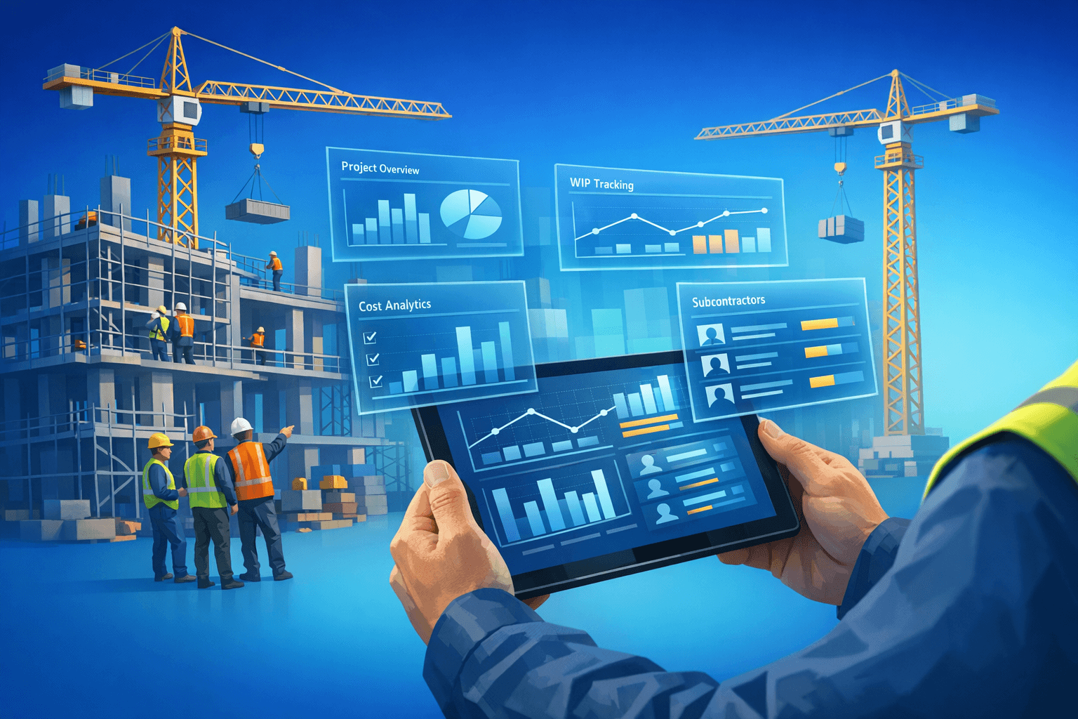 Cover: Construction-focused enterprise accounting update. Construction Accounting Update. Explore enterpris