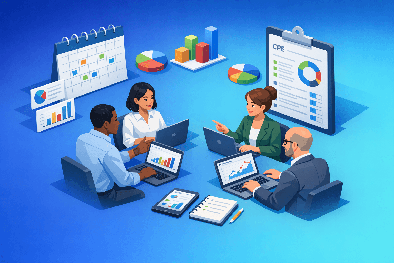 Cover: CPE Hours for CAs: How to Fulfil ICAI Requirements Efficiently. Efficient CPE Hours for Chartered Ac