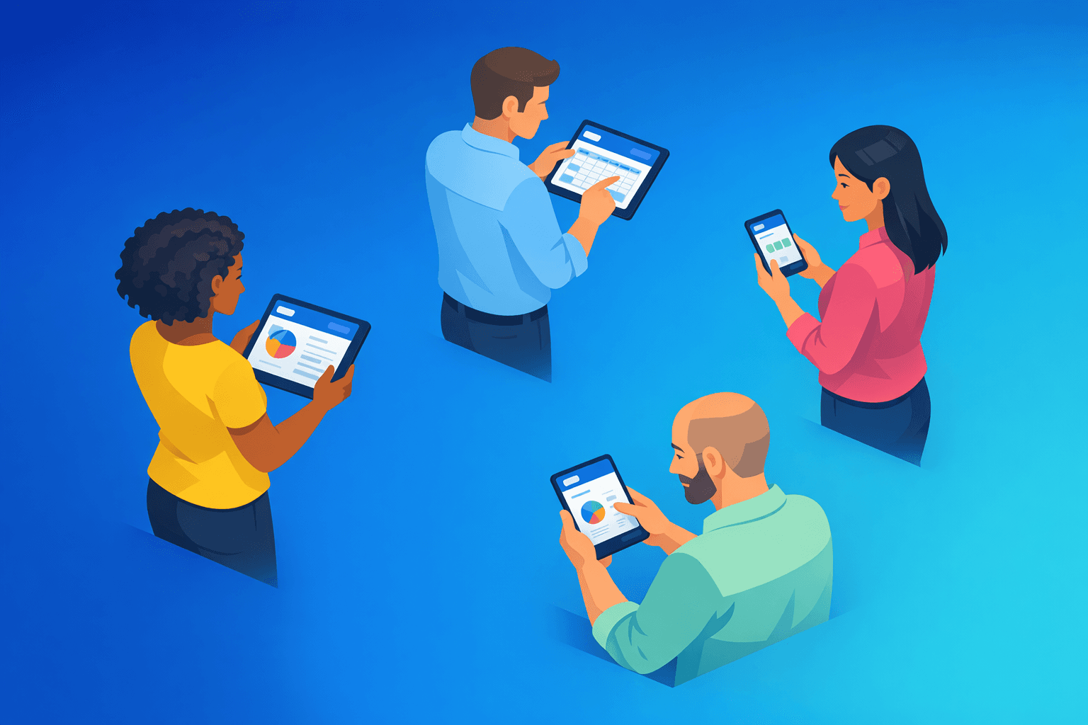 Cover: Employee self-service app for payslips, timesheets and leave. Employee Self-Service: Payslips, Times