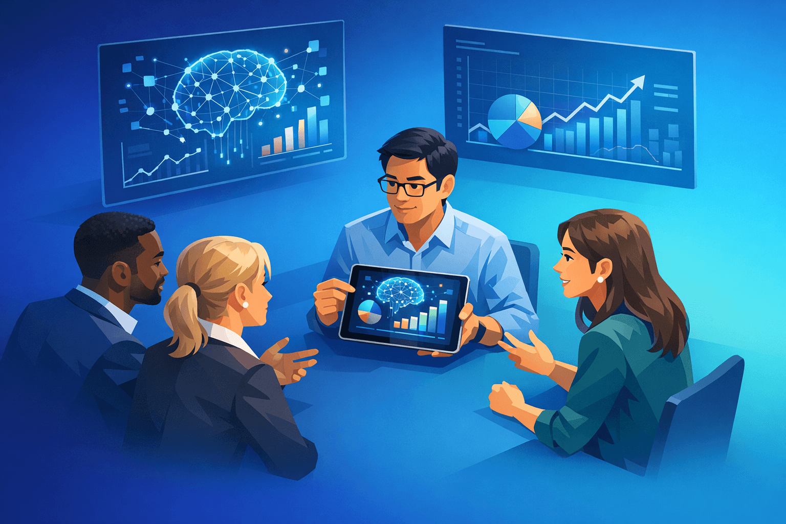 Cover: From Bookkeeper to Business Advisor: How AI is Upgrading the US Accounting Role. AI Upgrades Account