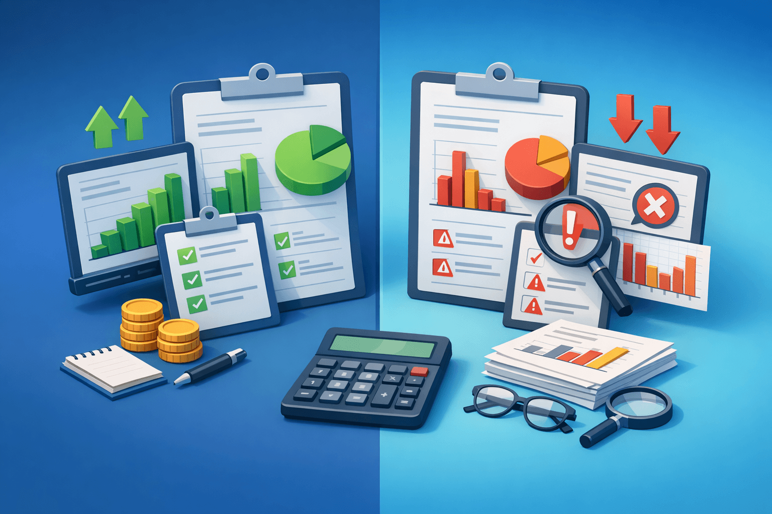 Cover: GSTR-1 vs GSTR-3B Reconciliation: Why Differences Arise. GSTR-1 vs GSTR-3B Reconciliation Guide. Und