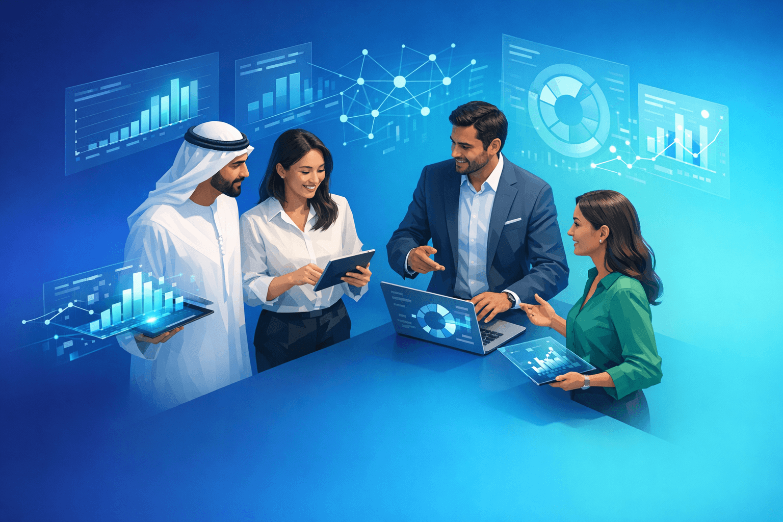 Cover: How AI is Enabling UAE Accountants to Shift from Compliance to CFO Advisory. AI Enables UAE Accounta