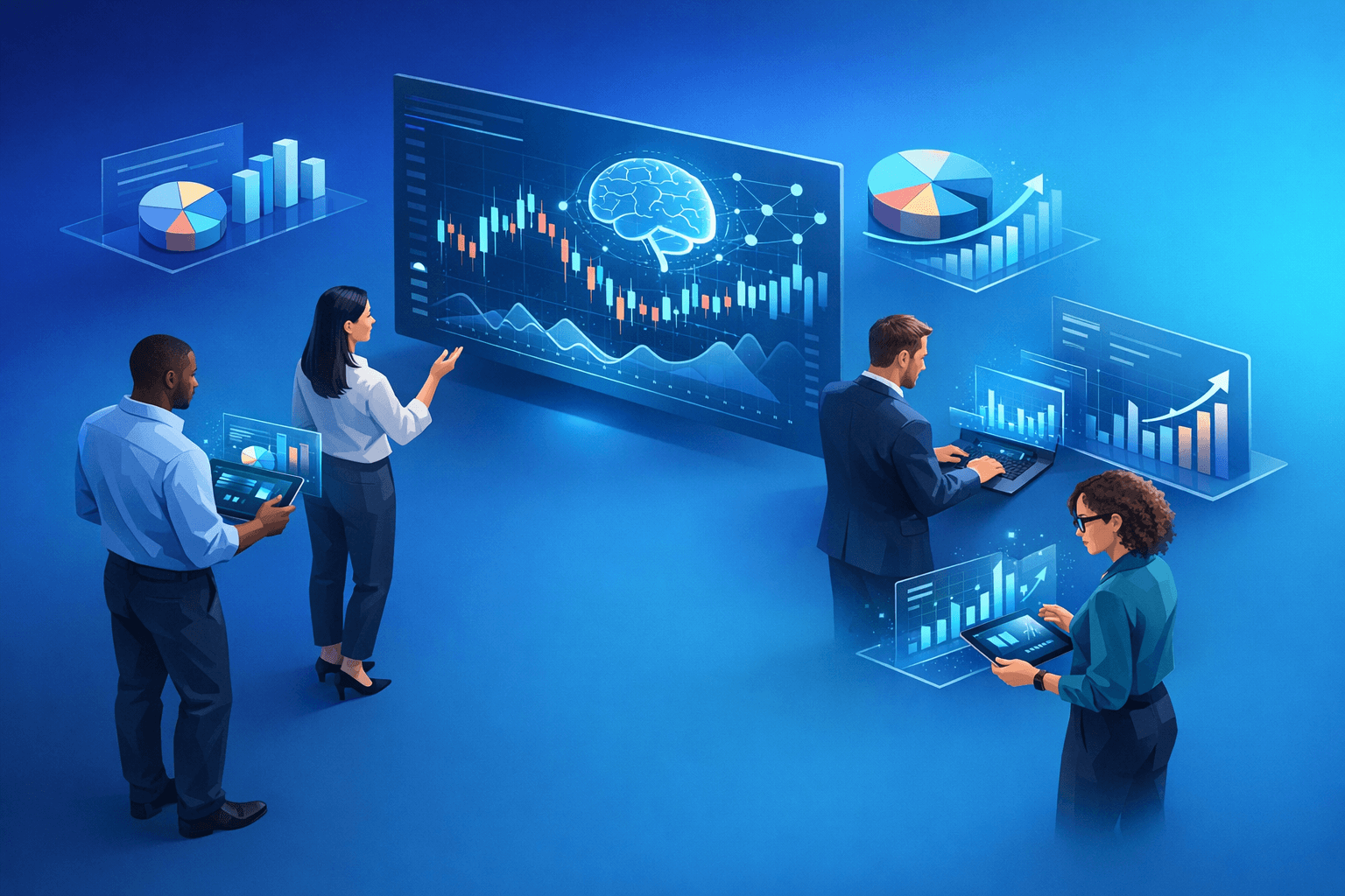 Cover: How AI is Making Real-Time Accounting a Reality for SMEs Worldwide. AI Enables Real-Time Accounting