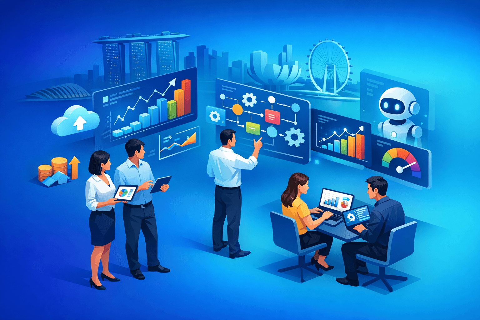 Cover: How Singapore Accounting Firms Are Winning with AI-Powered Practice Management. AI-Powered Practice