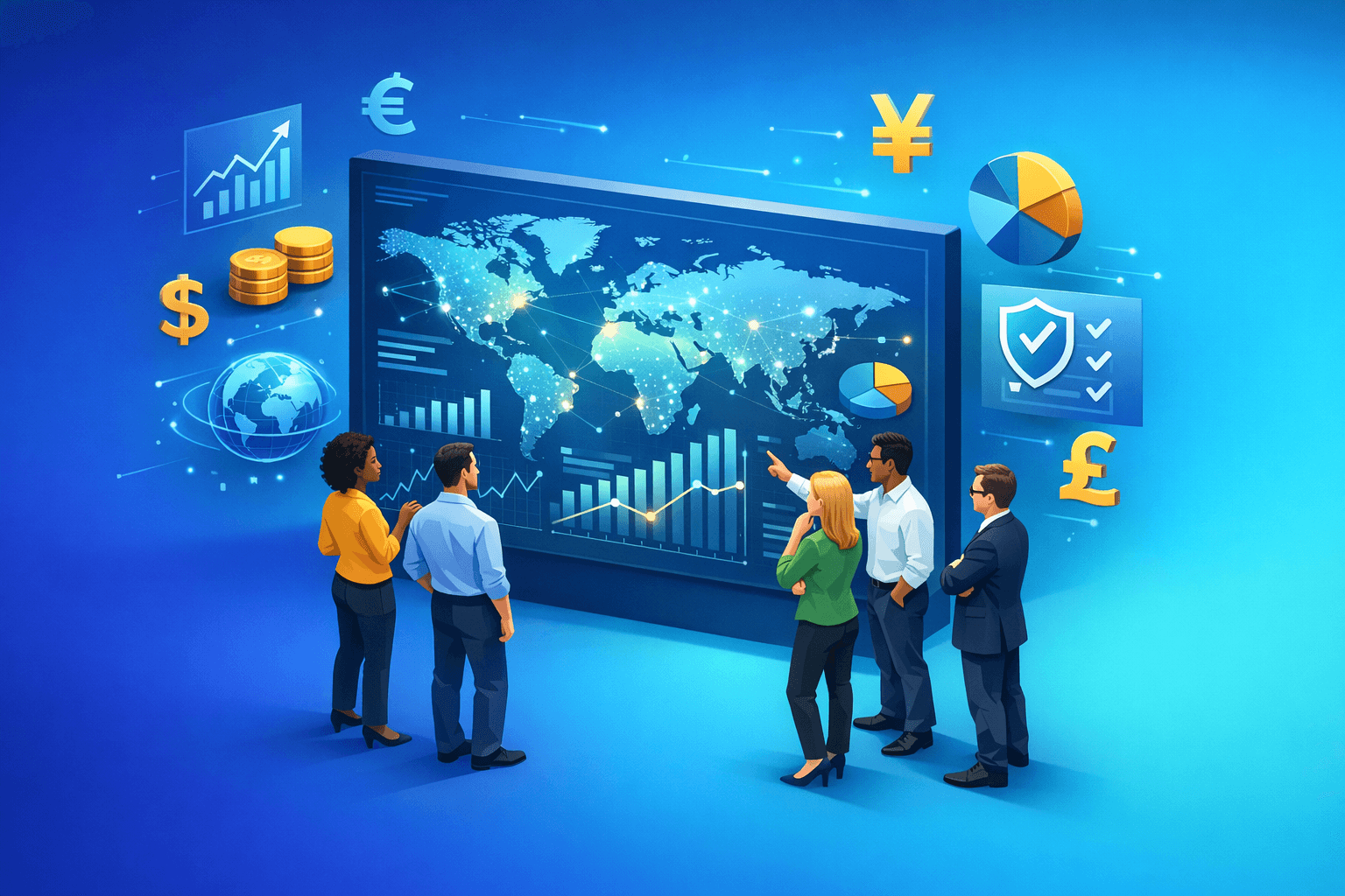 Cover: How to Manage Accounting Across Multiple Countries on One Platform. Manage Multinational Accounting