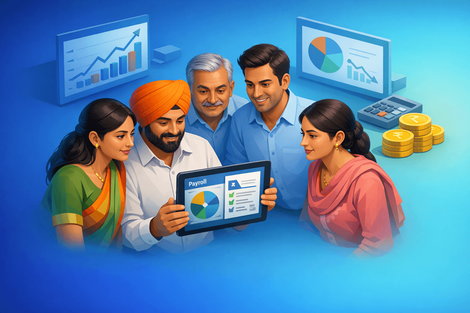 Cover: Impact of 2026 income tax rules on payroll for Indian small and medium businesses. 2026 Tax Rules: P