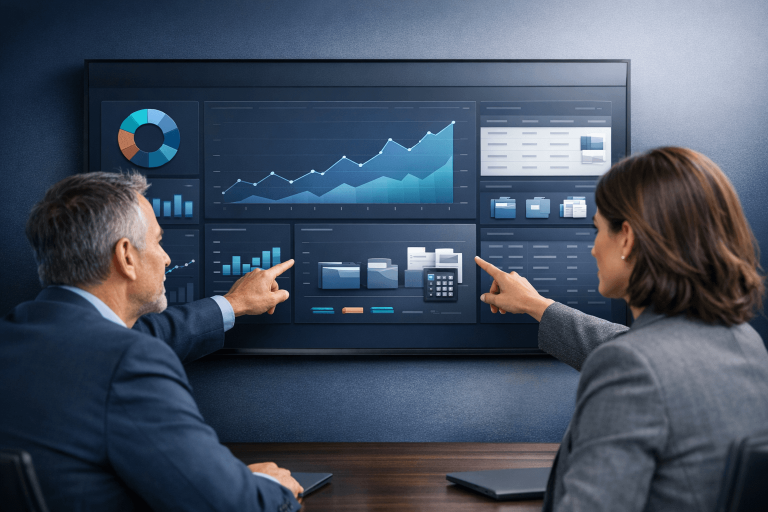 Cover: Overview of an accountant-focused software suite and a new add-on — Accounting software suite and ad