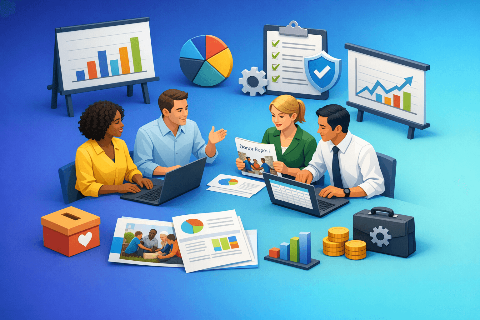 Cover: Professional tips for serving nonprofit niche practices. Nonprofit Practice Tips for Accounting Firm