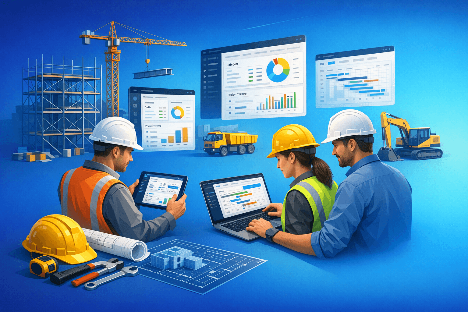 Cover: QuickBooks Alternative for Contractors and Construction
