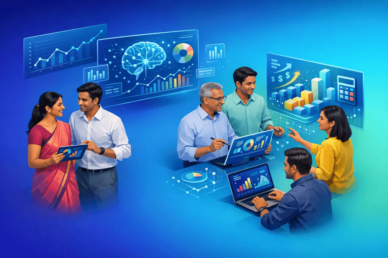 Cover: Real Stories: How 5 Indian CA Firms Are Using AI to Serve 3x More Clients. How Indian CA Firms Use A