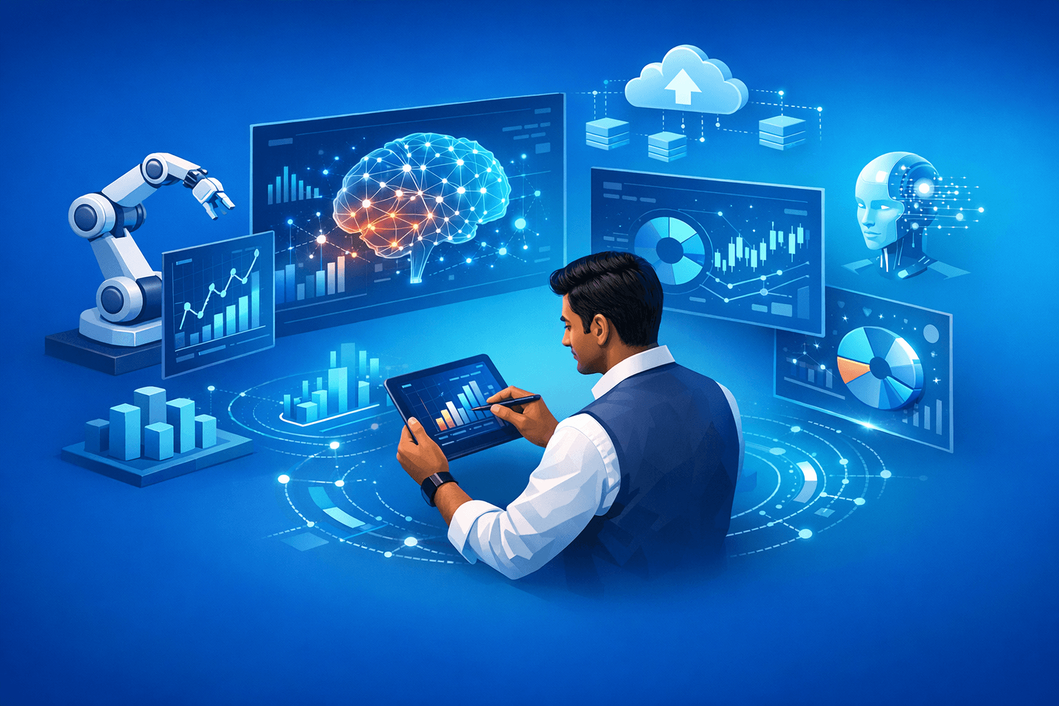 Cover: Skills Indian Accountants Must Develop to Thrive in the AI Era. Essential Skills for Indian Accounta