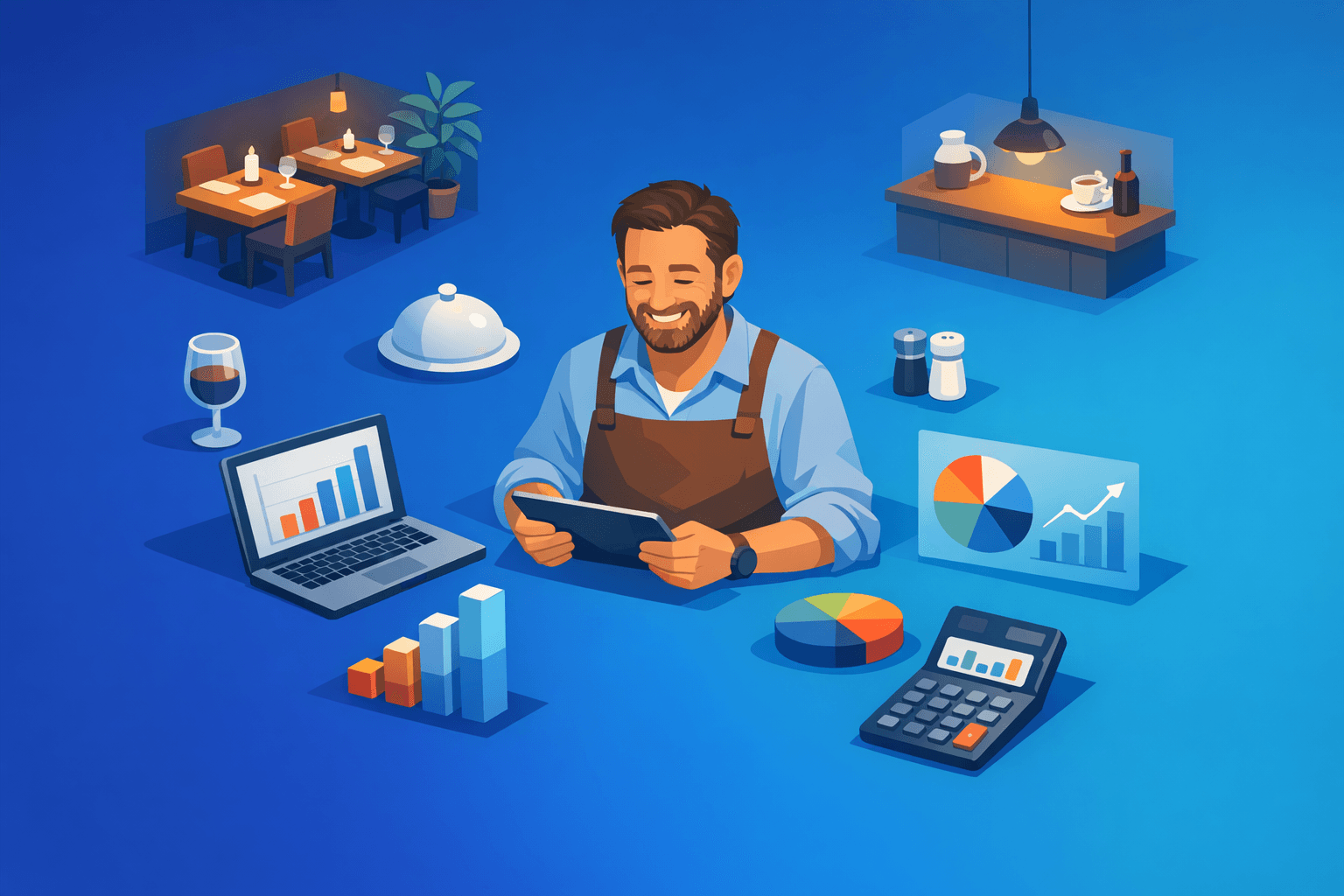 Cover: Small restaurant regains personal time through accounting automation. Small Restaurant Gains Time wi