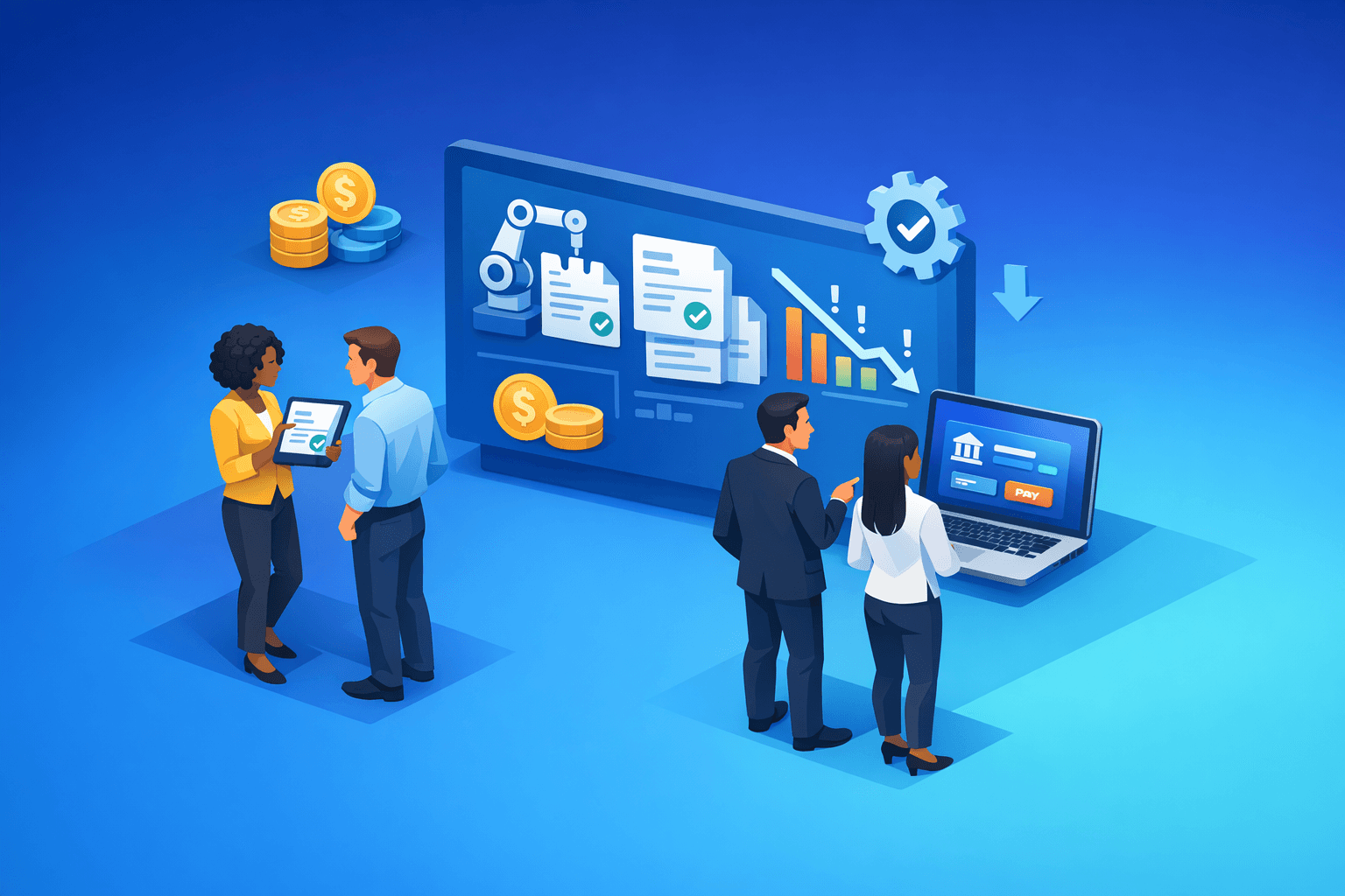 Cover: Streamlining accounts payable with online bill payment. Streamline Accounts Payable with Online Paym