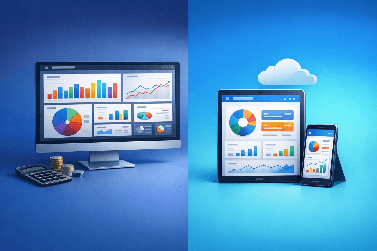 Cover: Tally vs Cloud Accounting: Which is Better for Your SME in 2025?. Desktop vs Cloud Accounting for SM