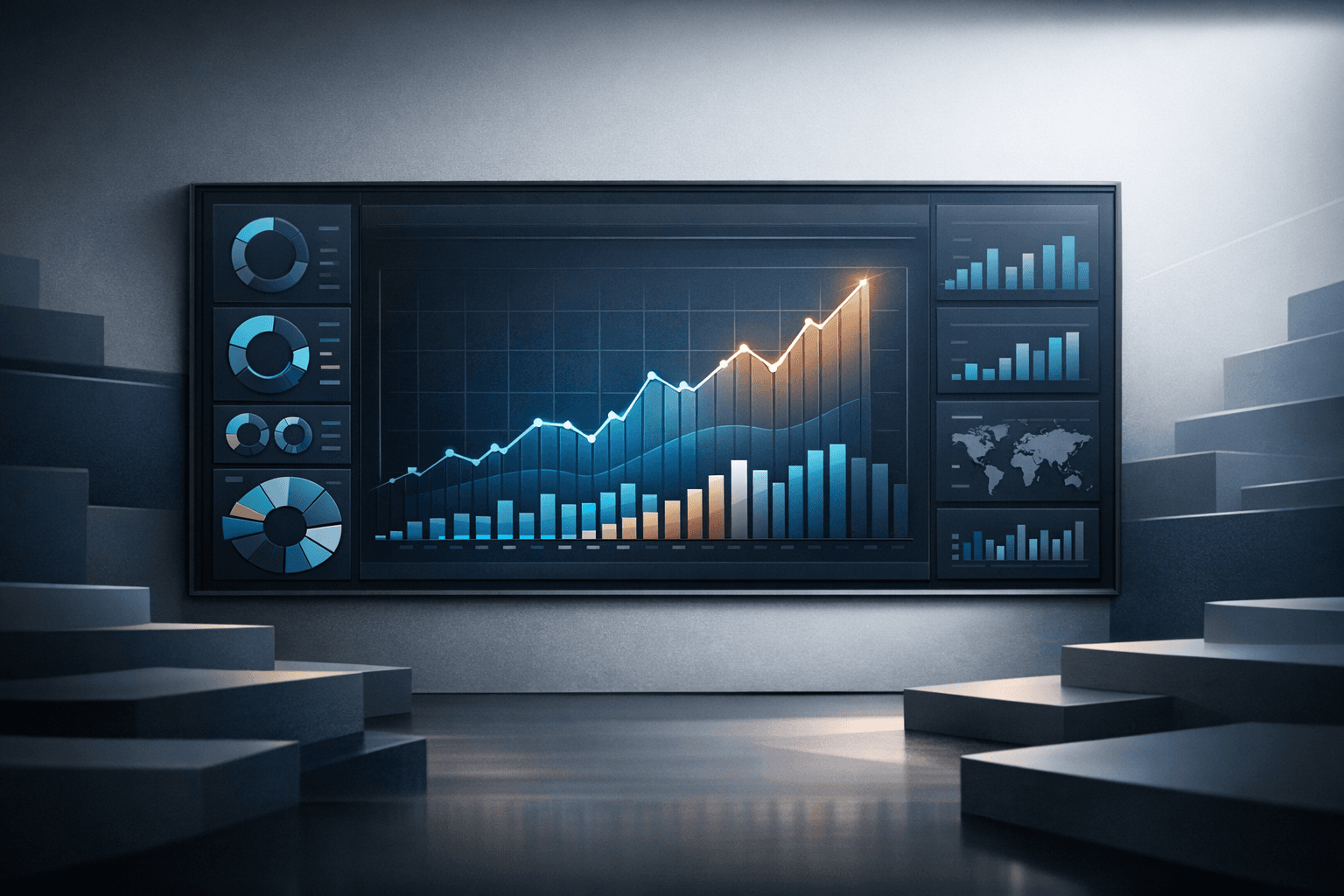 Cover: Using business intelligence to customize KPIs, dashboards, and reports in an accounting system — Cus