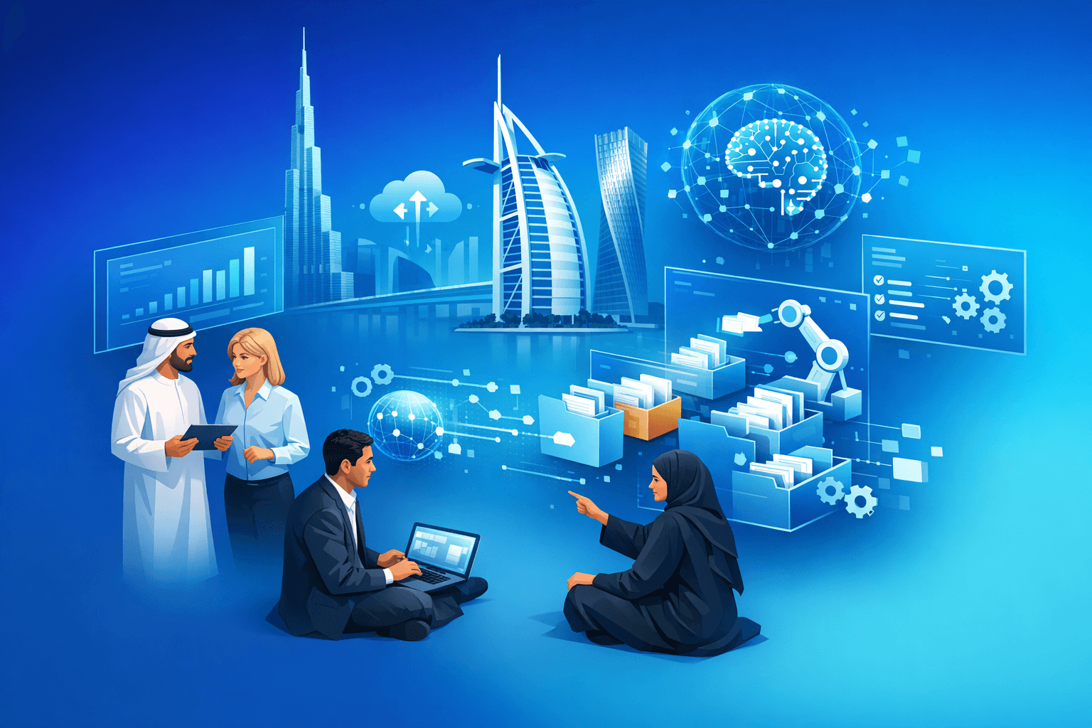 Cover: VAT Automation in the UAE: How AI is Eliminating Manual FTA Filing Errors. AI VAT Automation for UAE