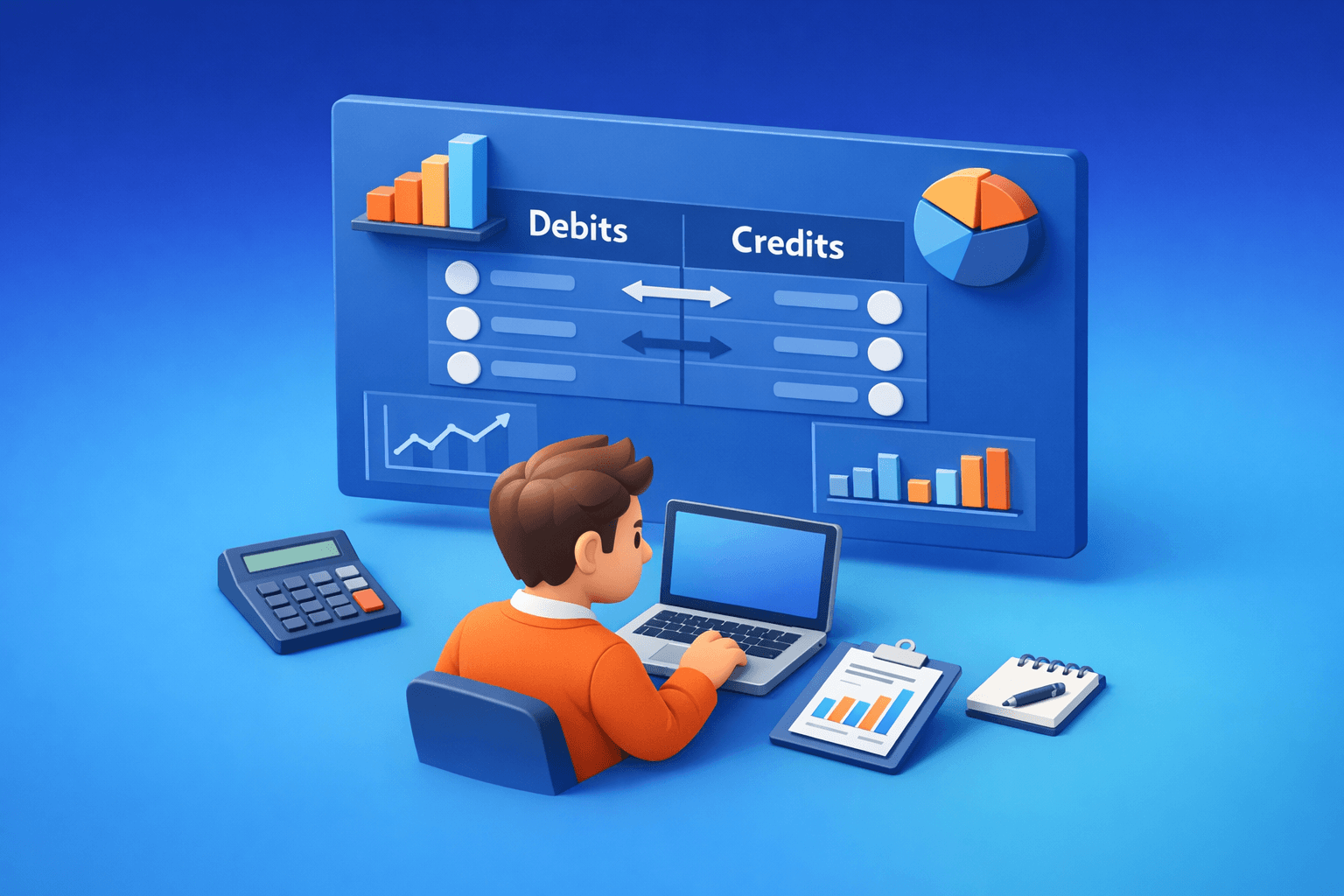 Cover: What is Double-Entry Accounting? Explained Simply for SME Owners. Double-Entry Accounting Explained