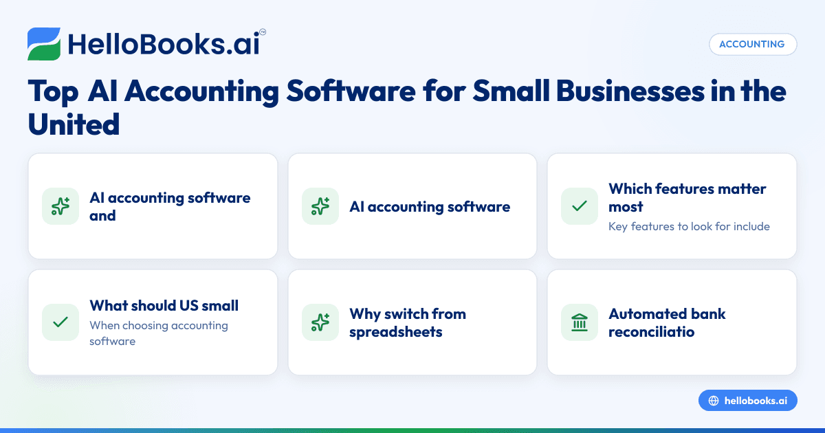 Top AI Accounting Software for Small Businesses in the United States: Boost Accuracy and Save Time
