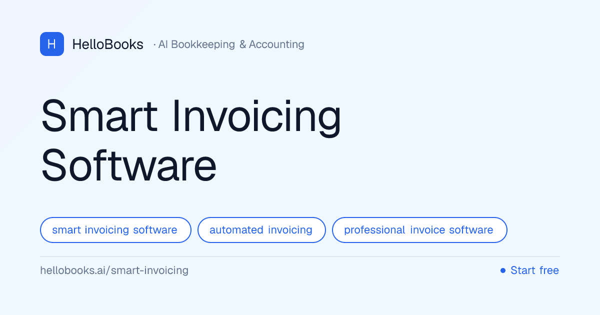 Smart Invoicing Software