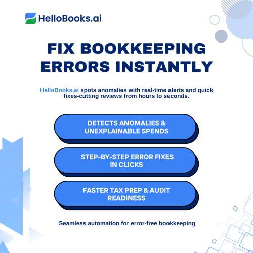 Debugging Bookkeeping Errors... blog's 4th topic